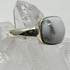 Ring - Howlite - Size 5