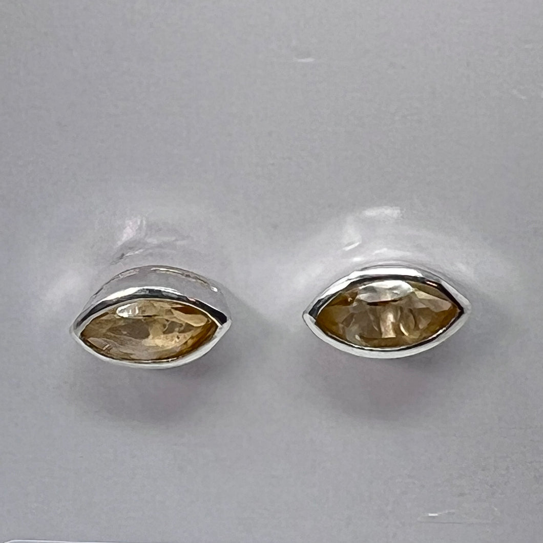 Earrings - Citrine (Eye)