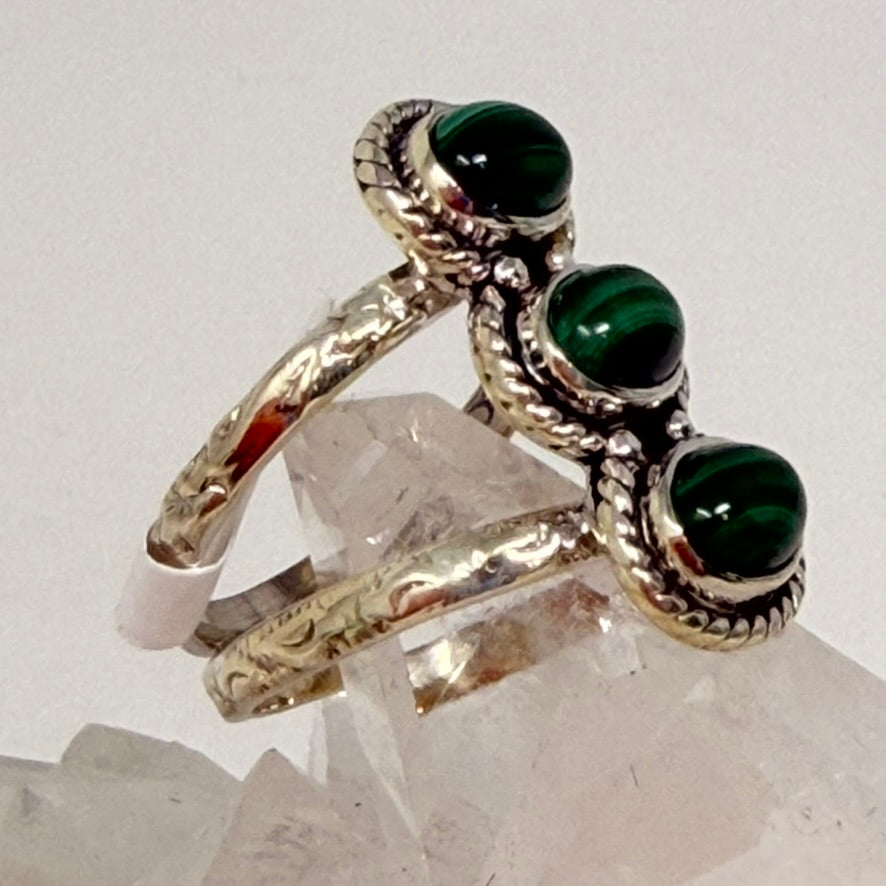 Ring - Malachite - Size 6