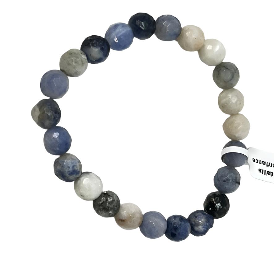 Bracelet - Sodalite (Faceted) 8mm