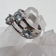 Load image into Gallery viewer, Ring - Blue Topaz by Amy Nicholls - Size 7
