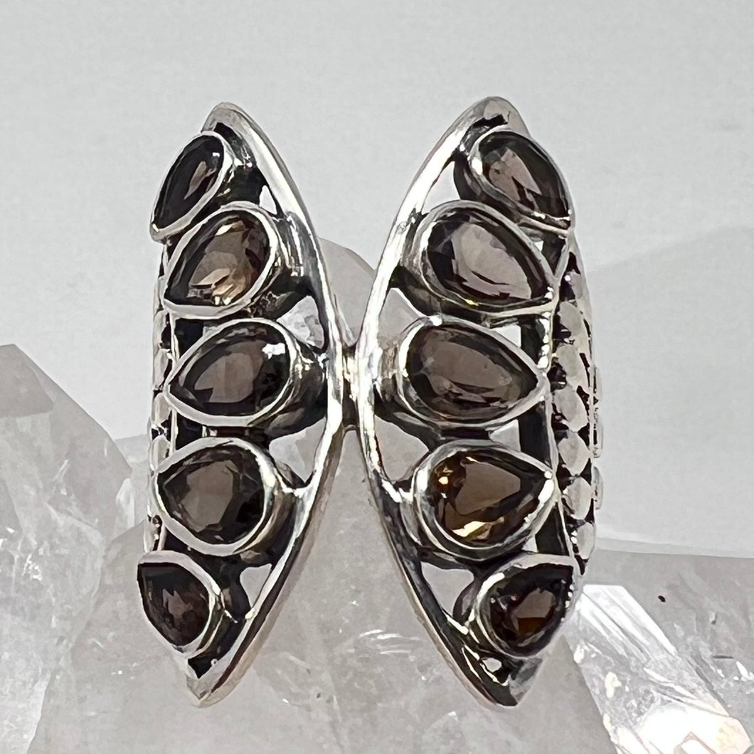 Ring - Smoky Quartz - Size 8