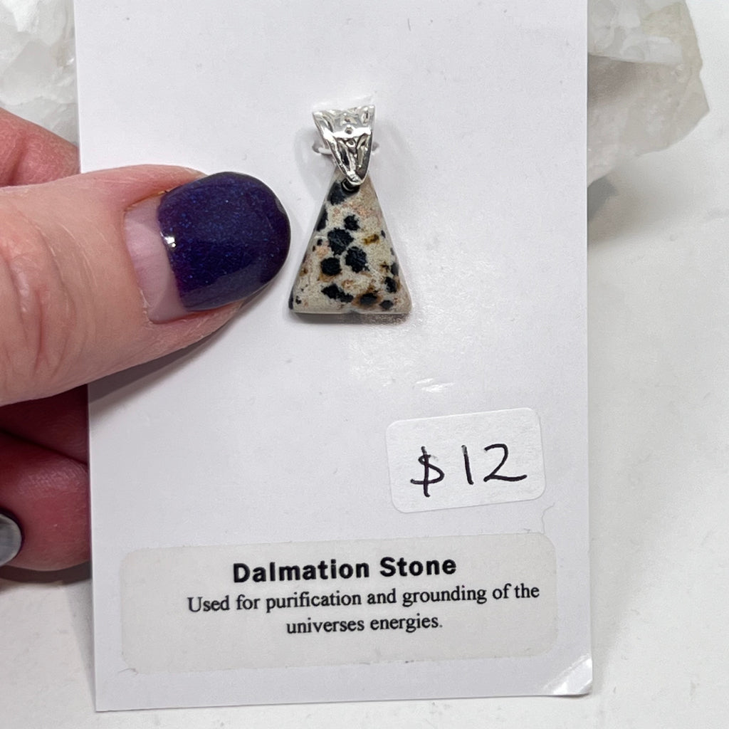 Pendant - Dalmatian Stone