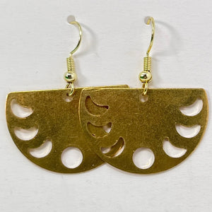 Earrings - Semi Moonphase