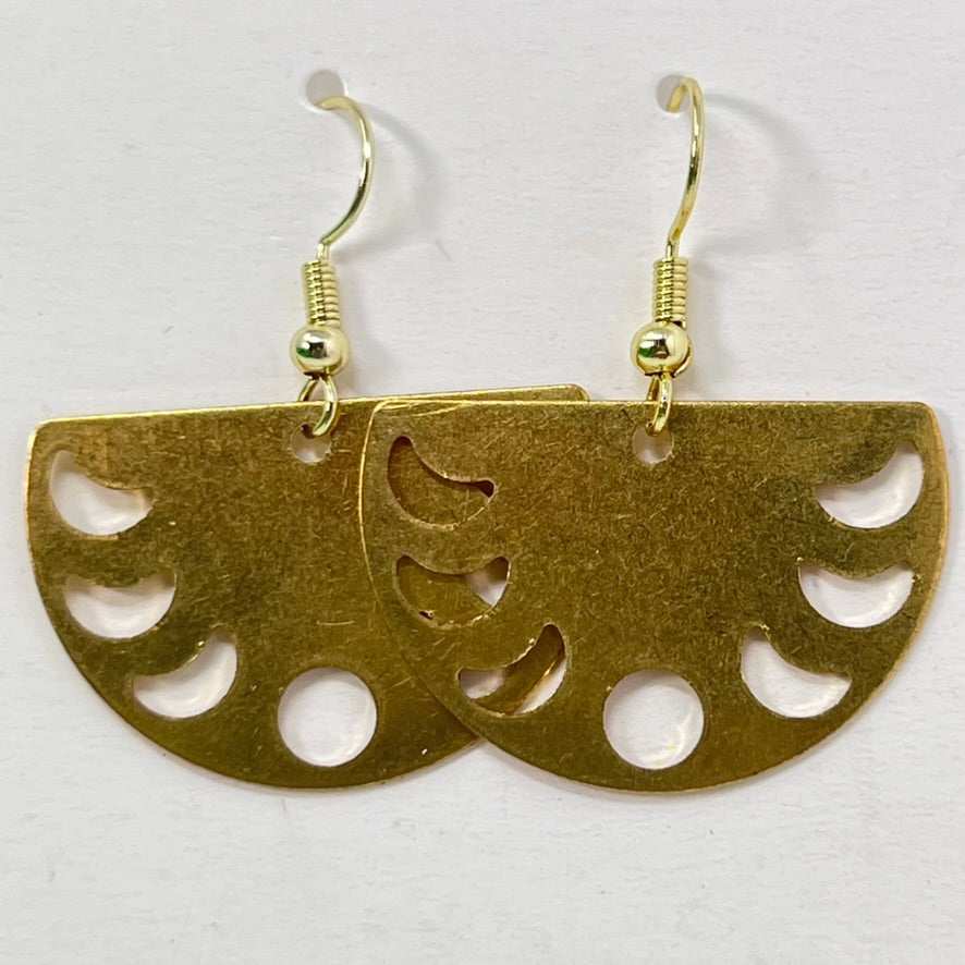 Earrings - Semi Moonphase