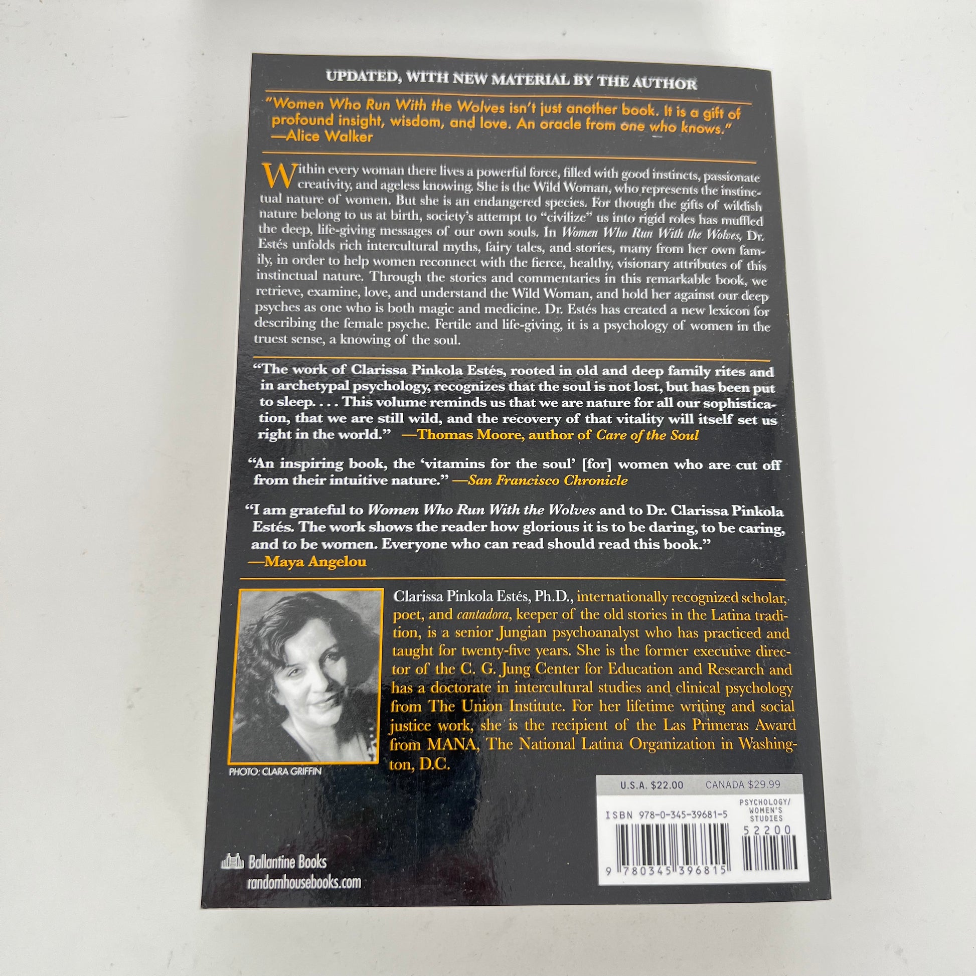 Women Who Run With the Wolves by Clarissa Pinkola Estes Ph.D.