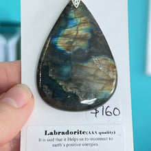 Load image into Gallery viewer, Pendant - Labradorite (AAA Quality)
