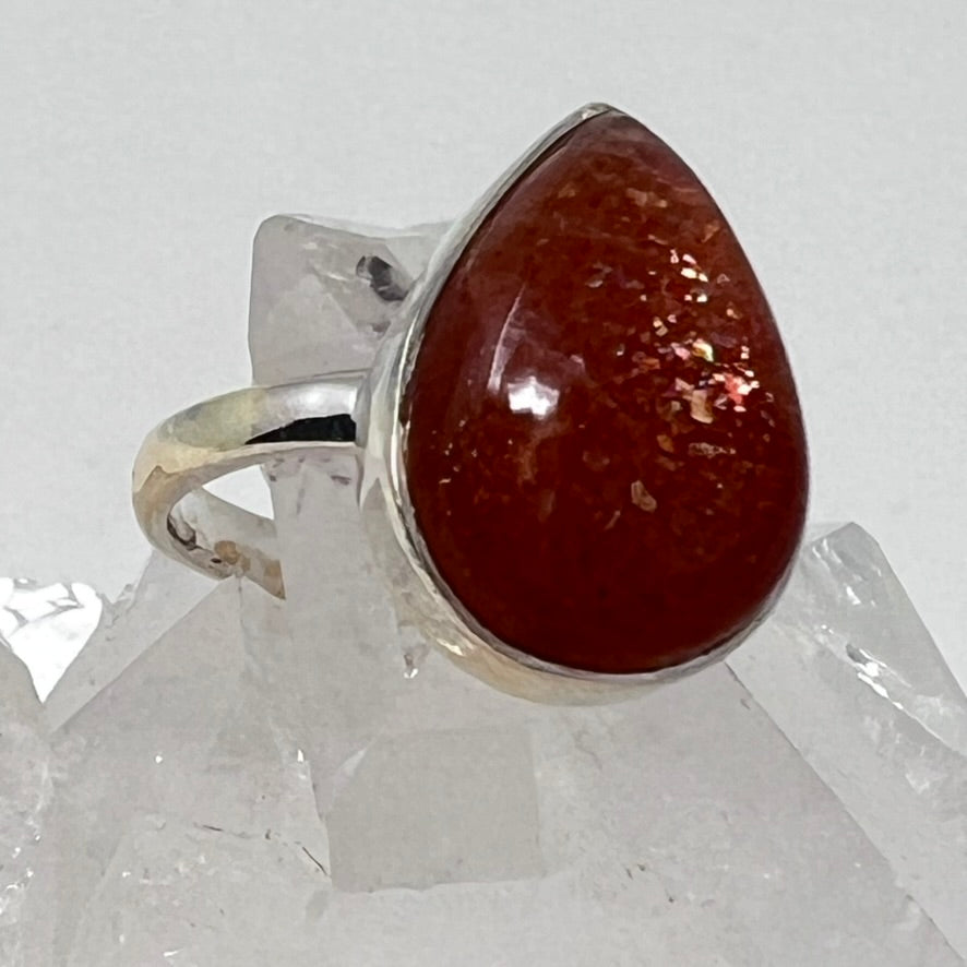 Ring - Sunstone - Size 8