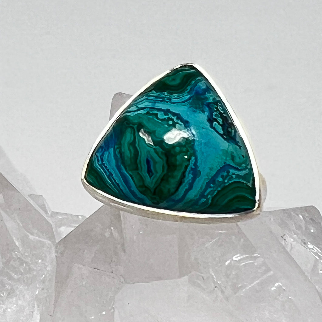 Ring - Azurite & Malachite - Size 7