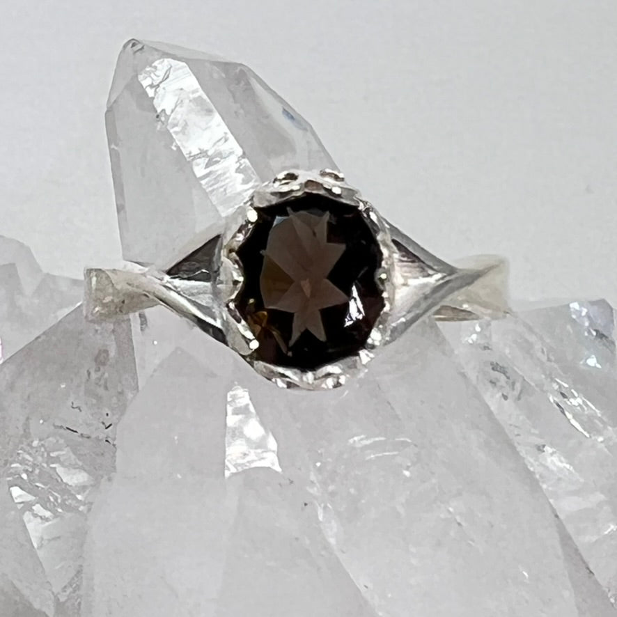 Ring - Smoky Quartz - Size 8