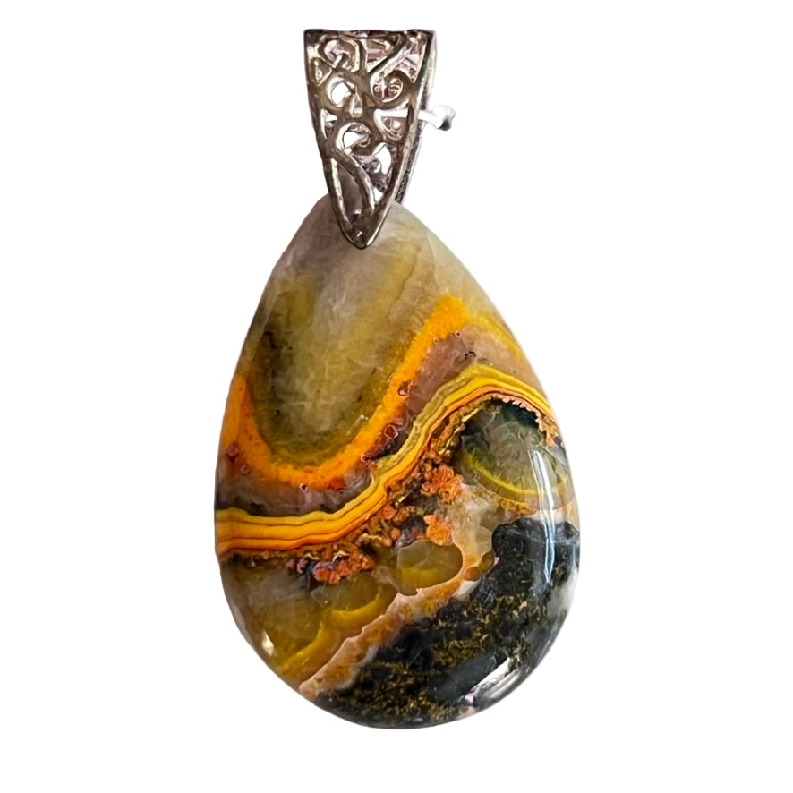 Pendant - Bumblebee Jasper