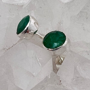 Earrings - Emerald