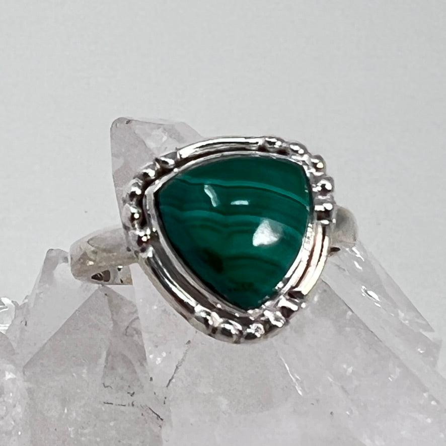 Ring - Malachite - Size 7