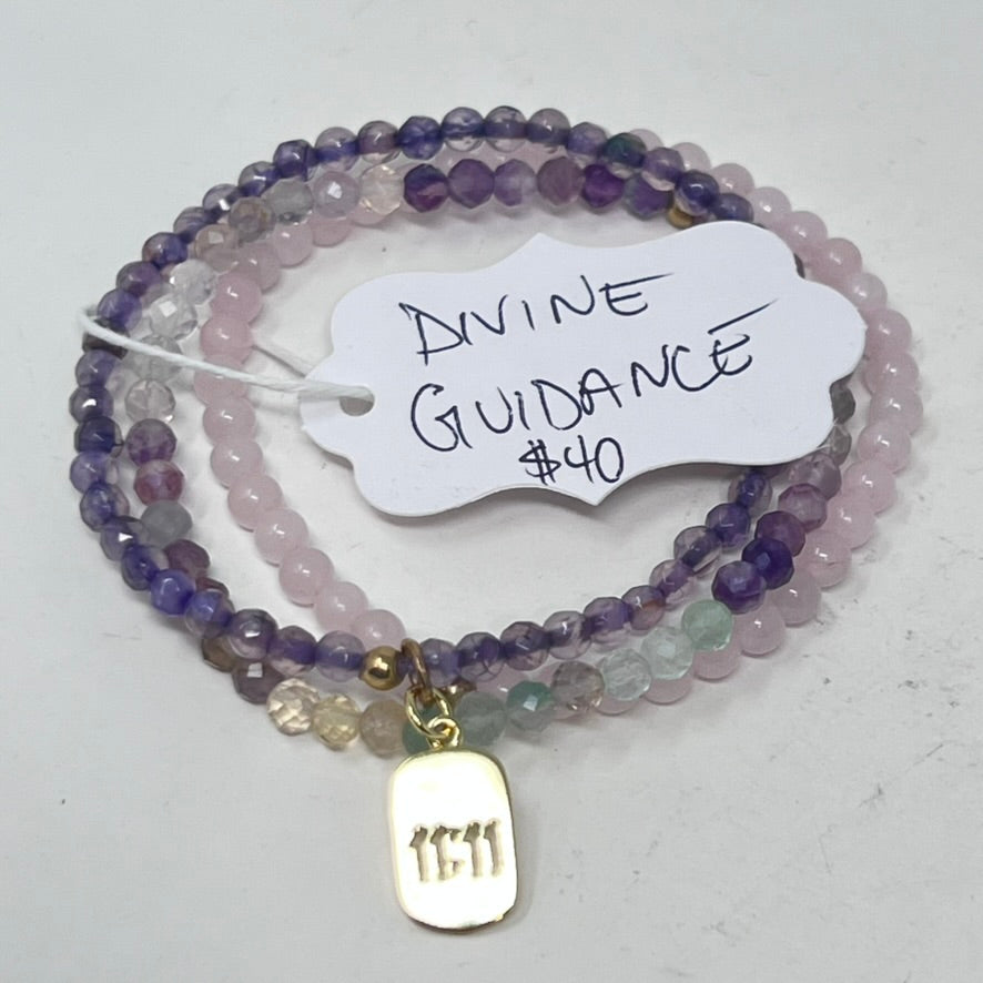 Bracelet Set by SoulSkin - DIVINE GUIDANCE 11:11