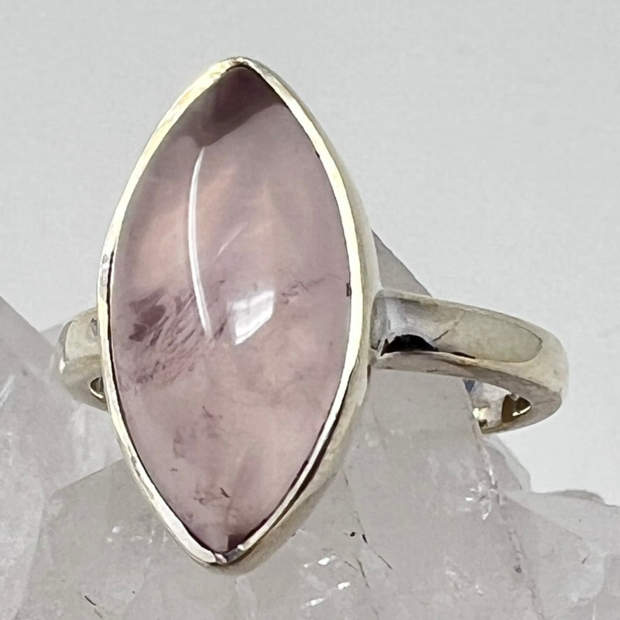 Ring - Rose Quartz - Size 7