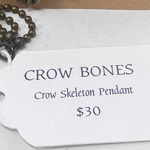 Crow Bones Pendant by SoulSkin