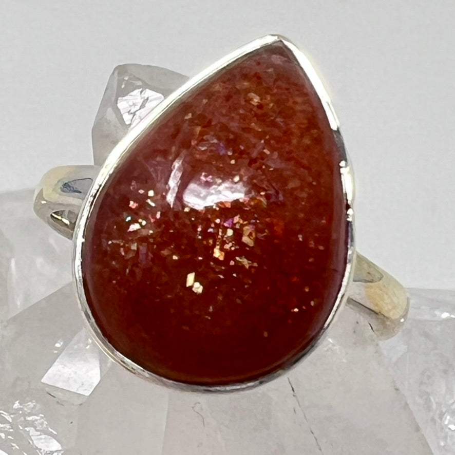 Ring - Sunstone - Size 8