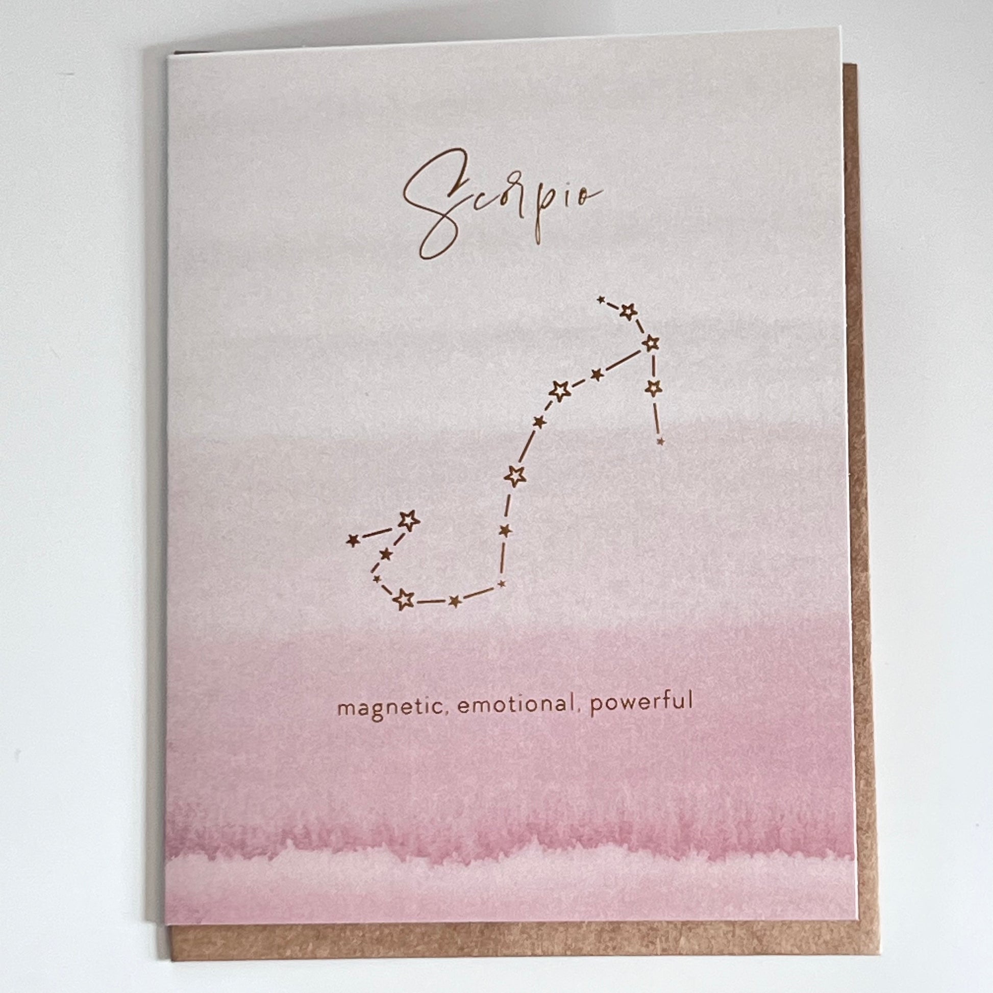 Card by Eleven Love - Scorpio