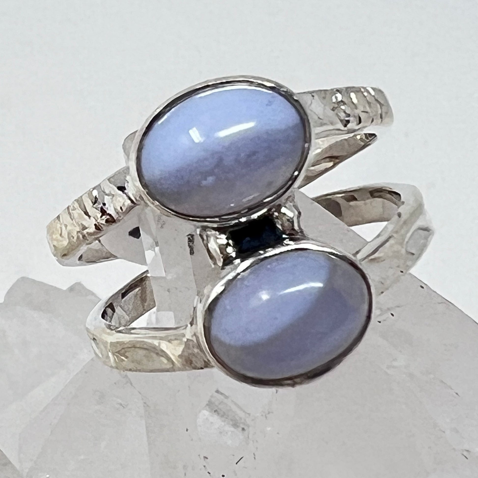 Ring - Blue Lace Agate - Size 7