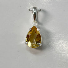 Load image into Gallery viewer, Pendant - Citrine (Faceted Teardrop)
