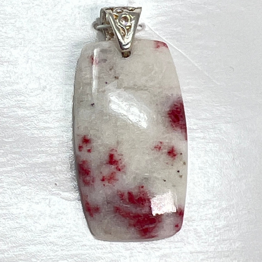 Pendant - Cinnabar Quartz
