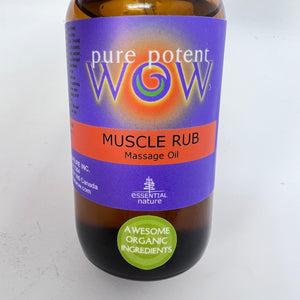 Muscle Rub Massage Oil 120ml (Certified Organic)