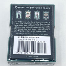 Load image into Gallery viewer, The Witch&#39;s Familiar Runic Oracle (Pocket Sized)
