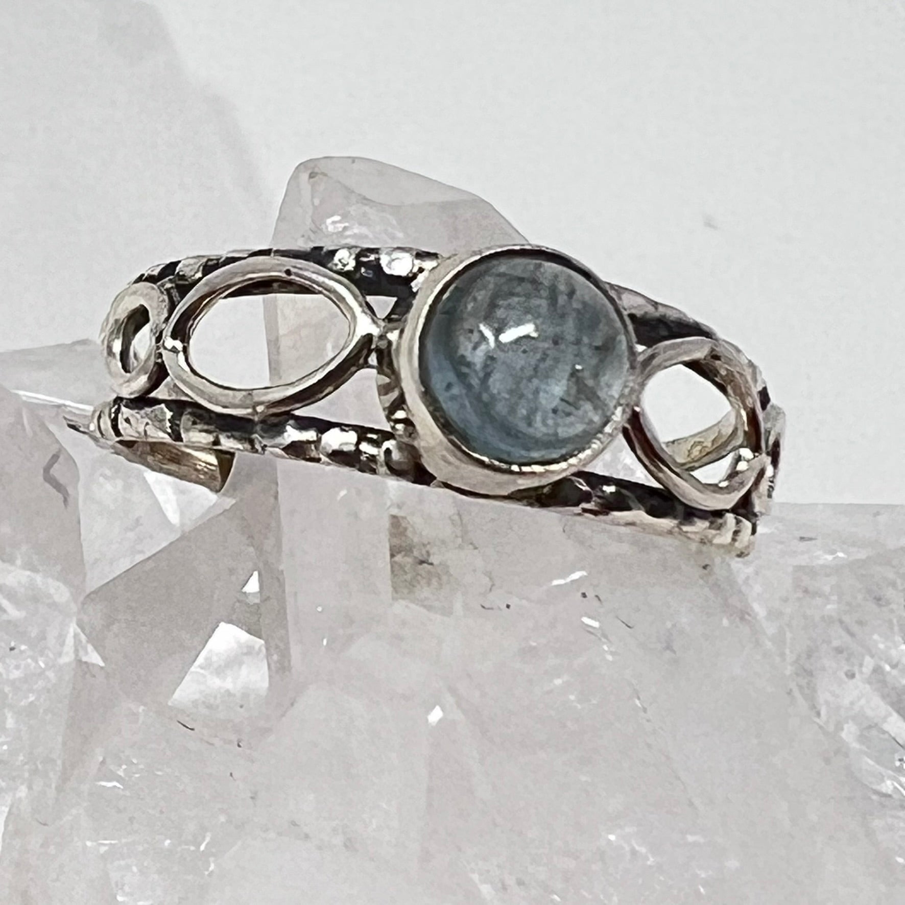 Ring - Silver Topaz - Size 9