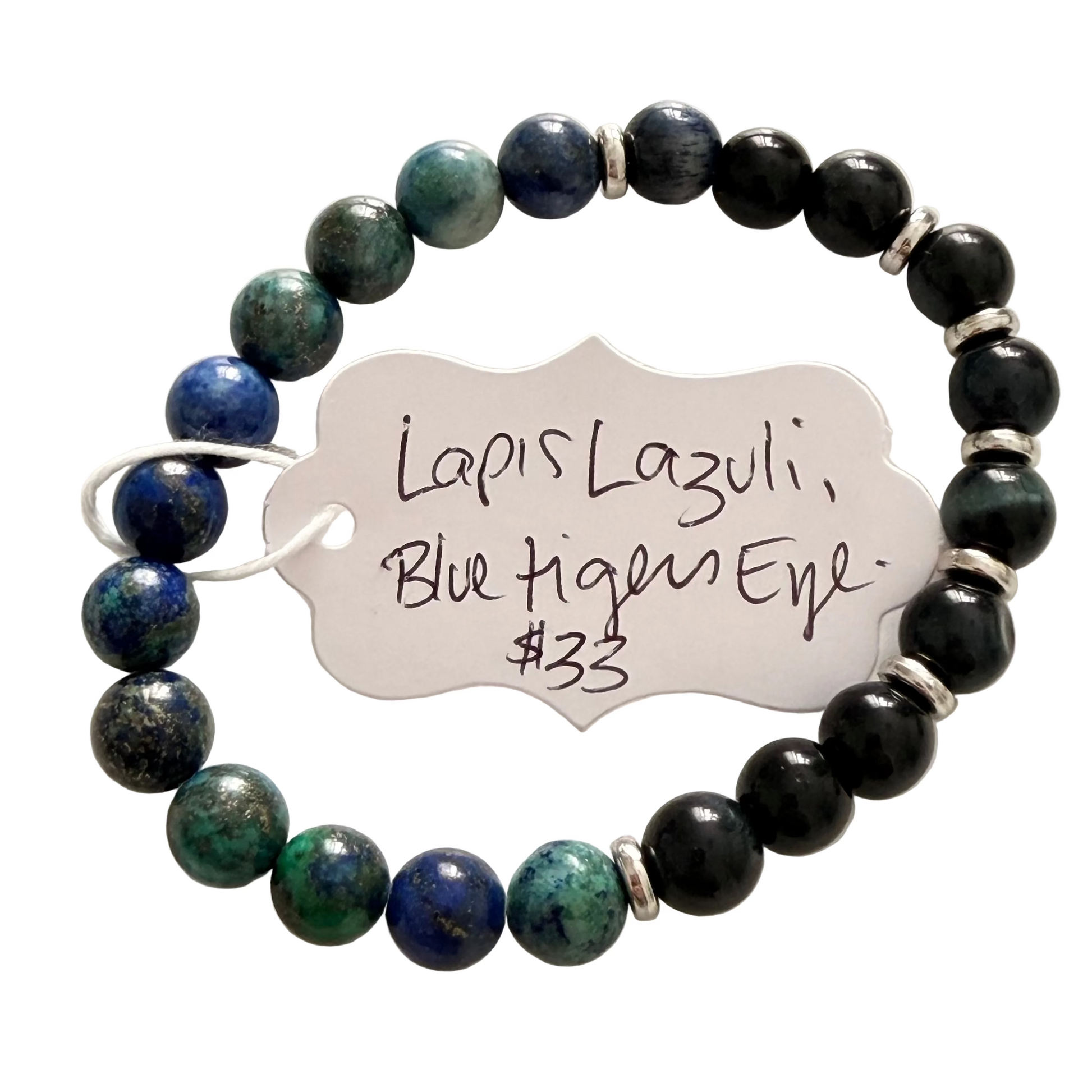 Bracelet (by SoulSkin) - Lapis Lazuli & Blue Tigers Eye