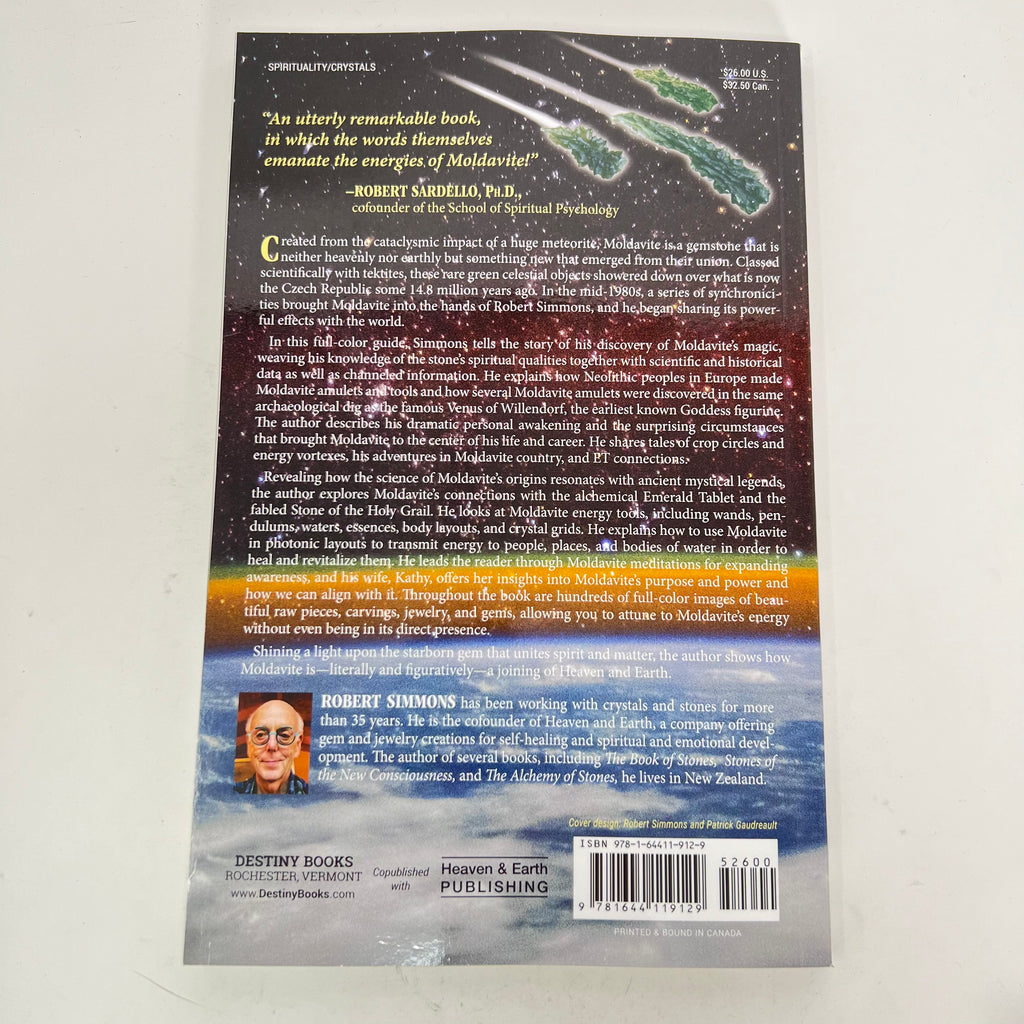 The Book of Moldavite by Robert Simmons