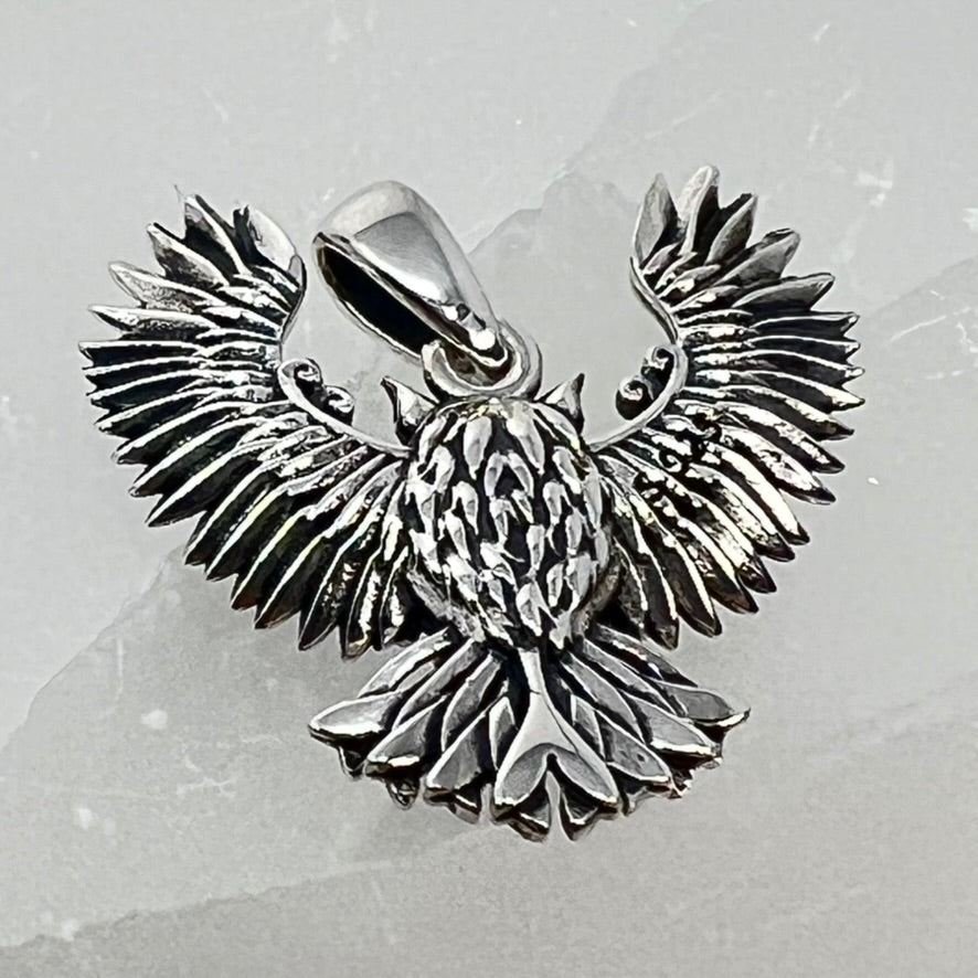 Pendant - Sterling Silver Owl