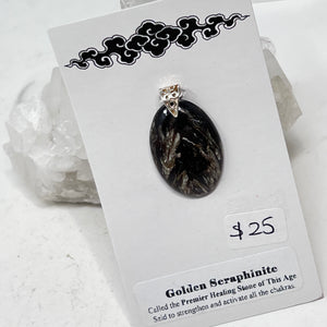 Pendant - Golden Seraphinite