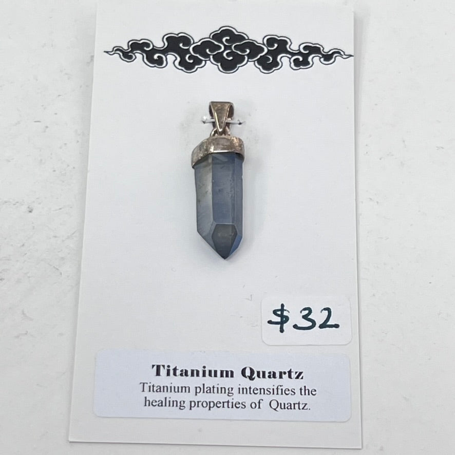 Pendant - Titanium Quartz