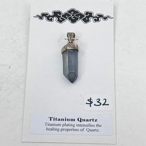 Pendant - Titanium Quartz