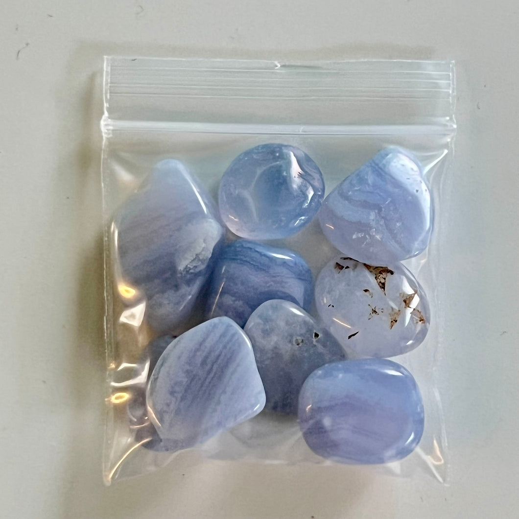 Crystal Chips - Blue Lace Agate