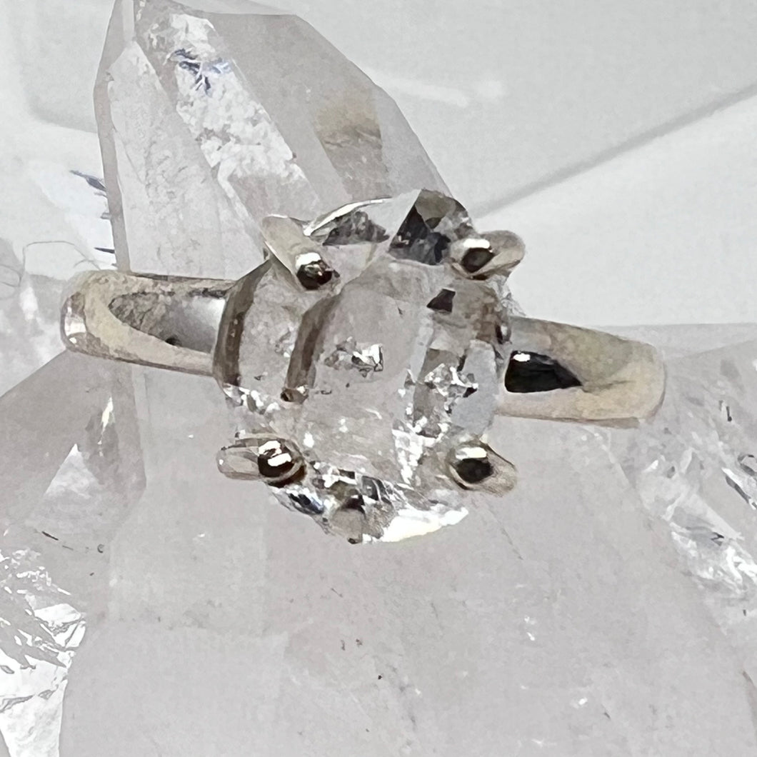 Ring - Herkimer Diamond - Size 7