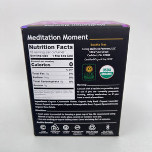 Meditation Moment Tea by Buddha Teas