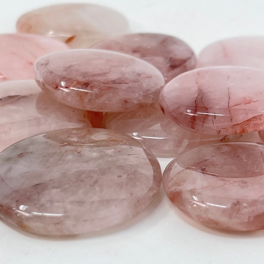 Red Hematoid Quartz Earth Stone (Strawberry Quartz)
