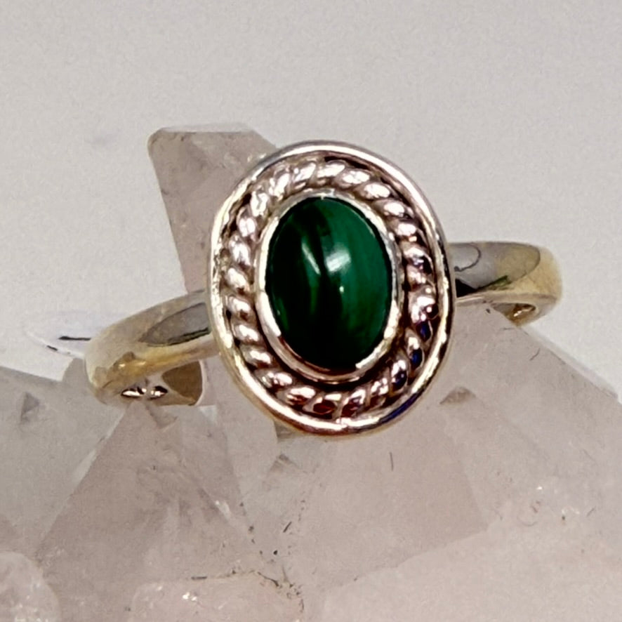 Ring - Malachite - Size 9