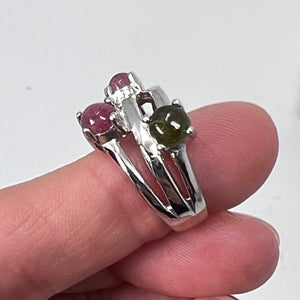 Ring - Mixed Tourmaline by Amy Nicholls - Size 6