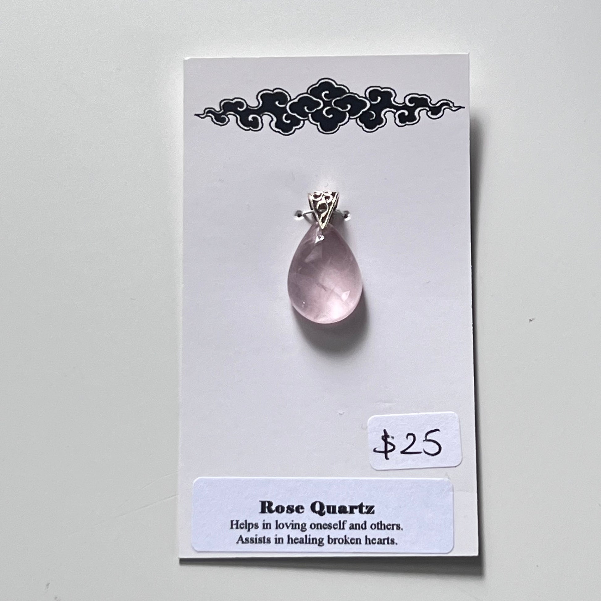 Pendant - Rose Quartz