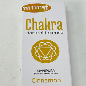 Nitiraj CHAKRA Incense (7 varieties)