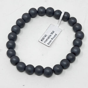 Bracelet - Hematite (Matte) 8mm