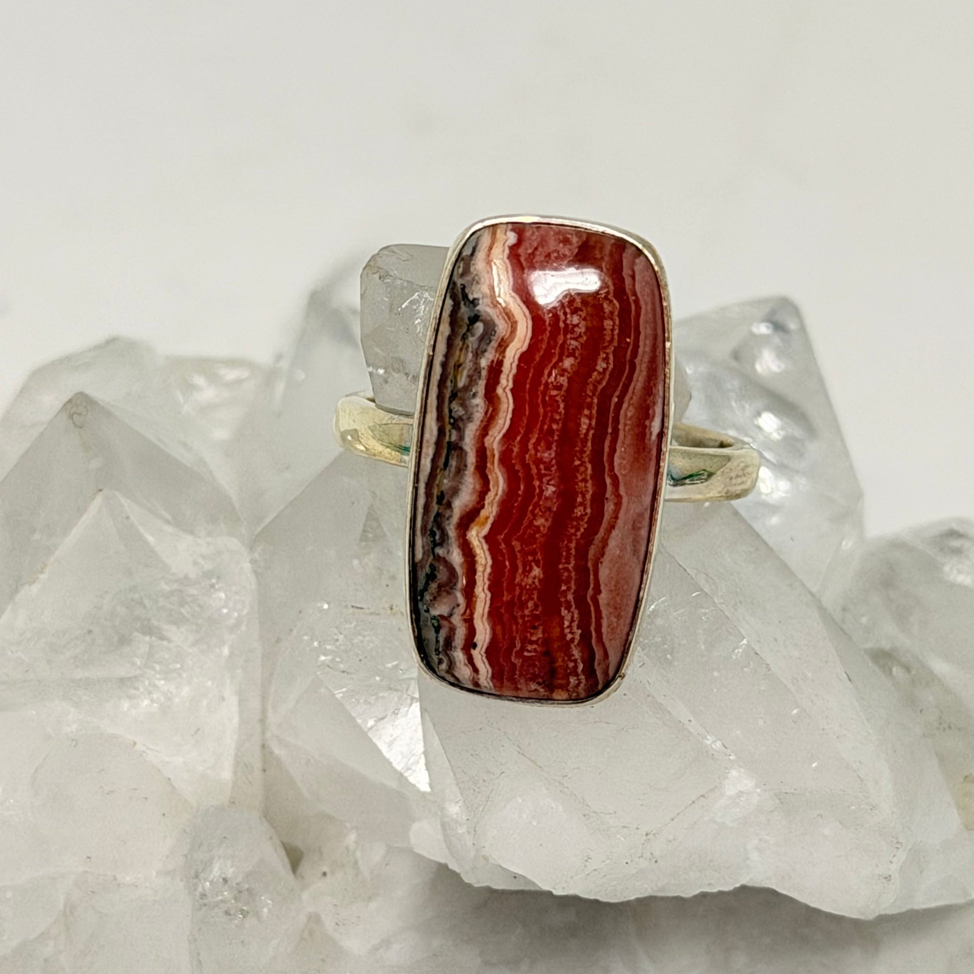 Ring - Rhodocrosite - Size 9