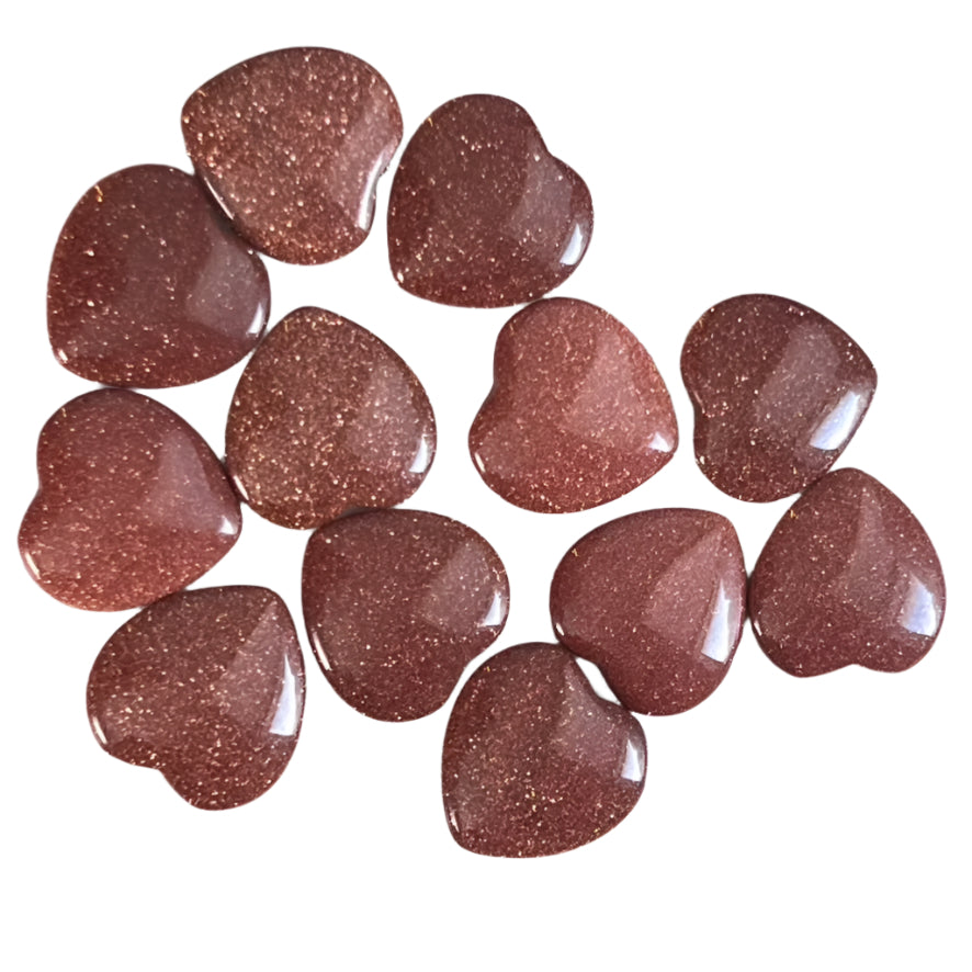 Goldstone Mini Heart