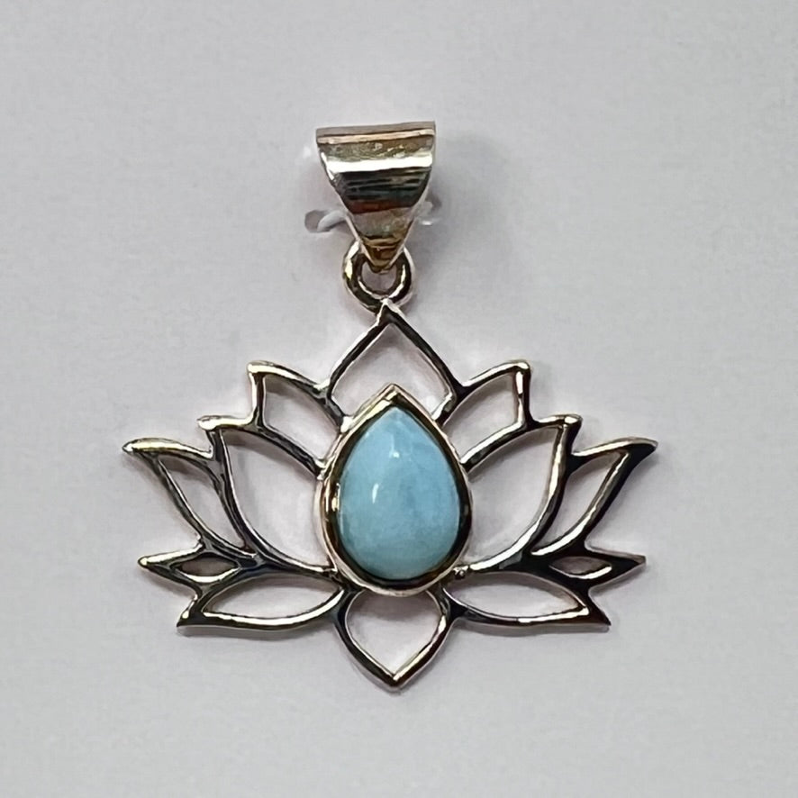 Lotus crystal Pendant (Various)