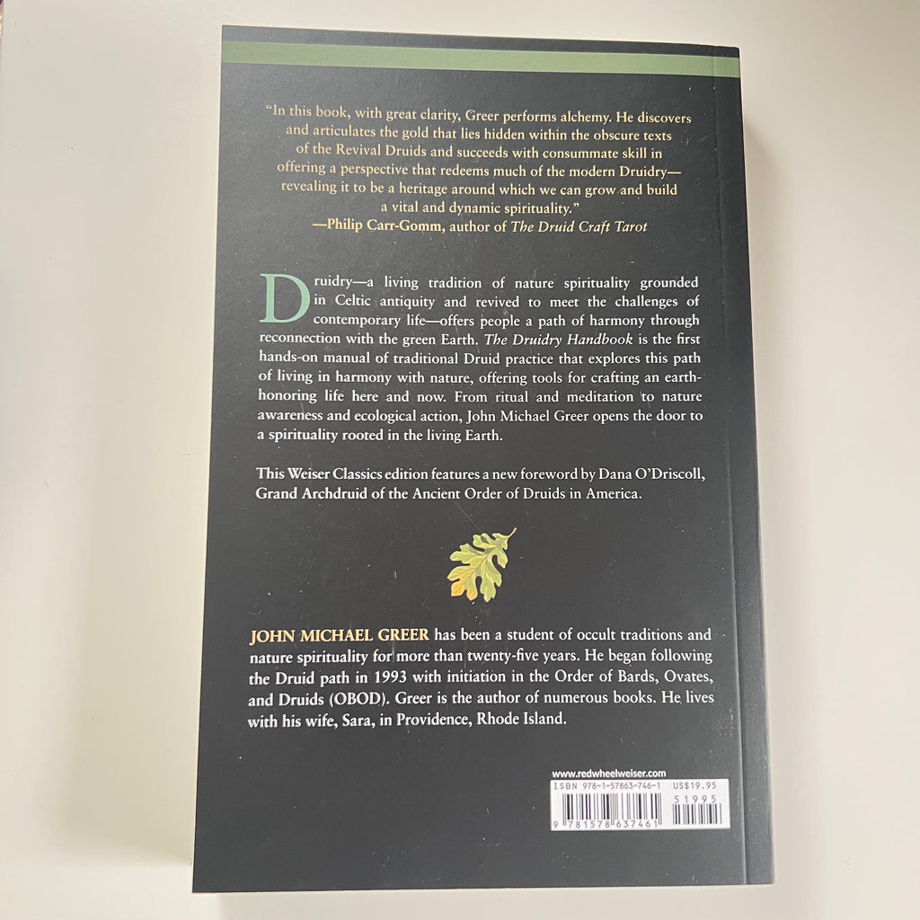 The Druidry Handbook by John Michael Greer
