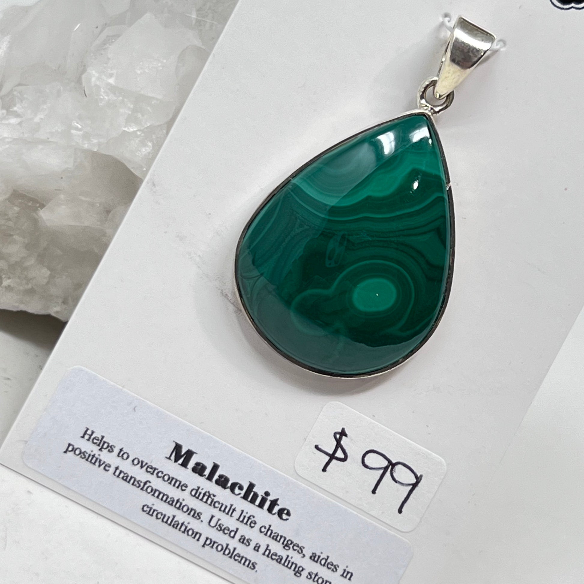 Pendant - Malachite