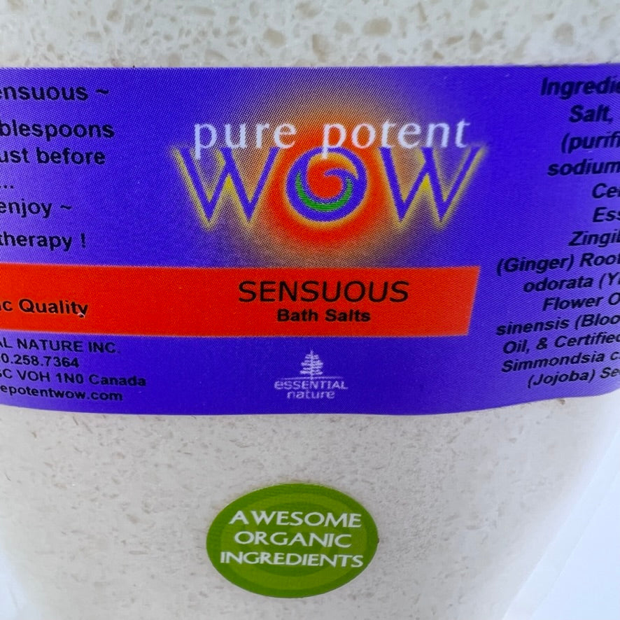 WOW Essential Oil Bath Salts - 300g