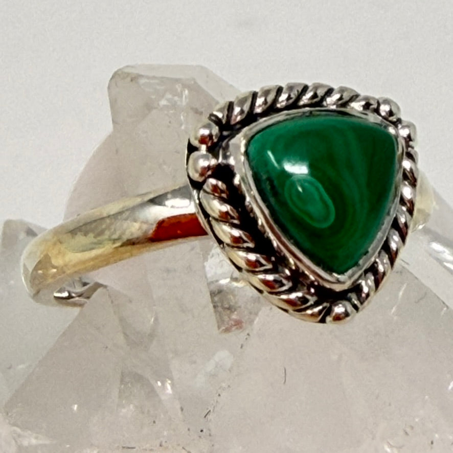 Ring - Malachite - Size 9
